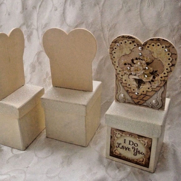💘 Love Gift Trinket Box w Dummy Board Heart Top New *CHOICE - Picture 3 of 6